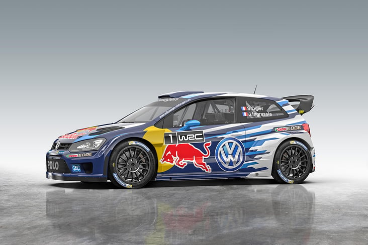 Technische Illustrationen zum Polo WRC