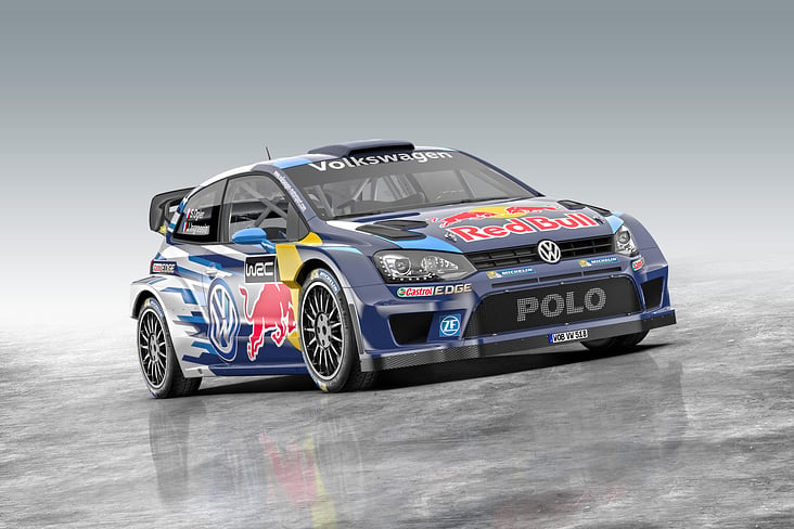 Technische Illustrationen zum Polo WRC