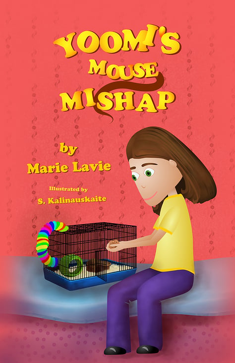 Yoomi’s mouse mishap – children’s book illustrations