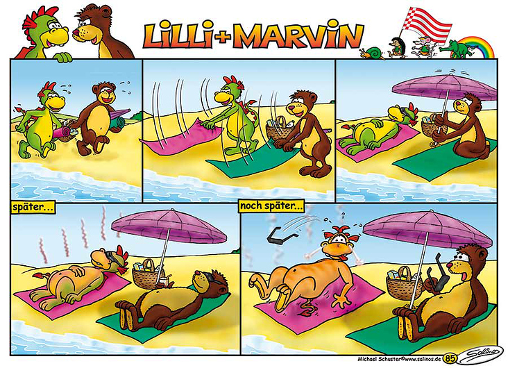 Lilli & Marvin: Sonnenbaden