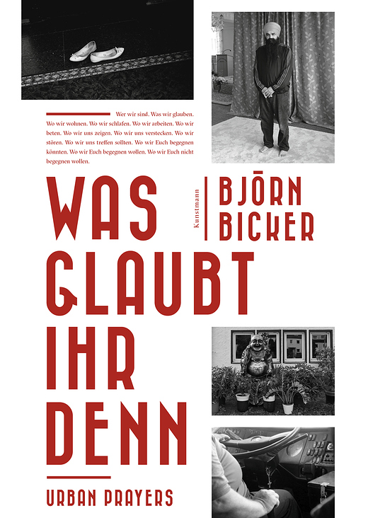 Cover zu „Was glaubt ihr denn“ von Björn Becker, Antje Kunstmann Verlag / 2016