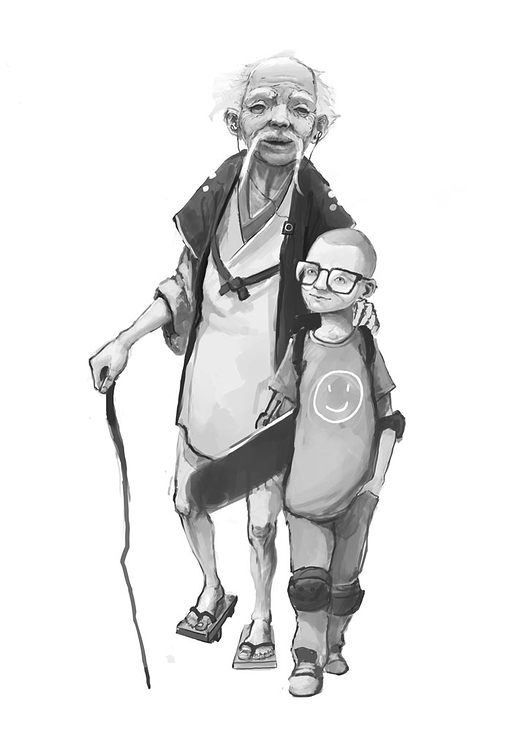 Young and old