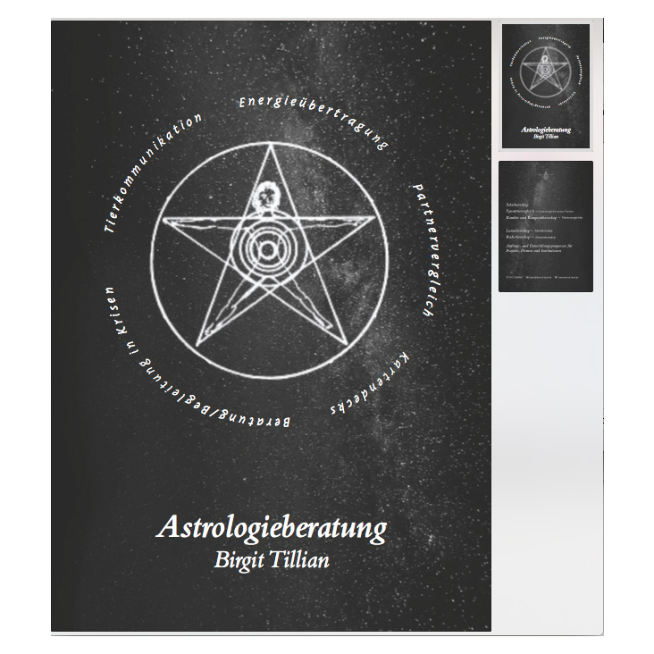 Astrologie Flyer – Birgit Tillian