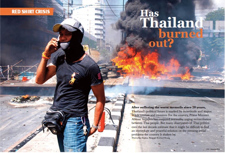 TTO Magazin, Bangkok – Red Shirt Crisis