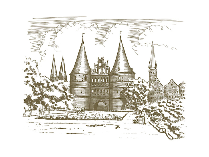 Meisterbrief Handwerkskammer Lübeck Illustration