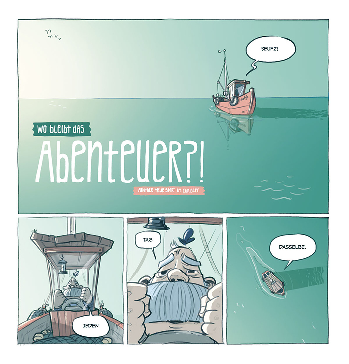 Wo bleibt das Abenteuer?! (Excerpt page 1)