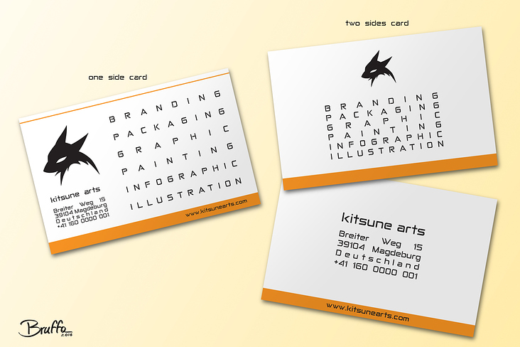 Kitsune Arts – Visit Card