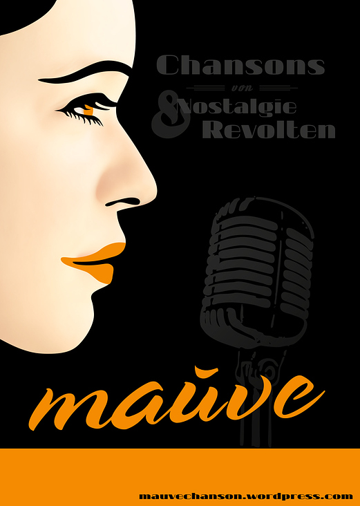 Mauve Tourplakat – Konzeption, Grafik, Layout