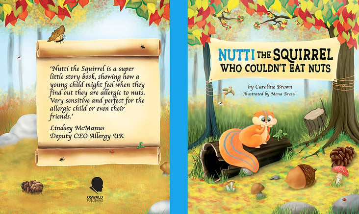 Nutti the Squirrel Who Couldn’t Eat Nuts – Book Covers