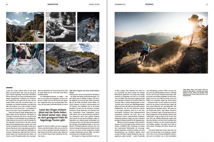 world of mtb – Editorial Design