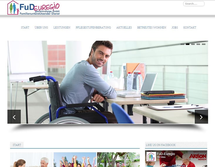 FUD-Euregio – Logo, Flyer, Plakate, Banner, Fensterbeklebung, Autobeschriftung, Webseite