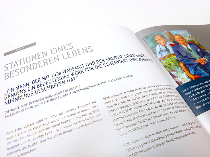 Historie in der Festschrift