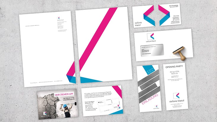 Stefanie Klötzl // Neues Corporate Design