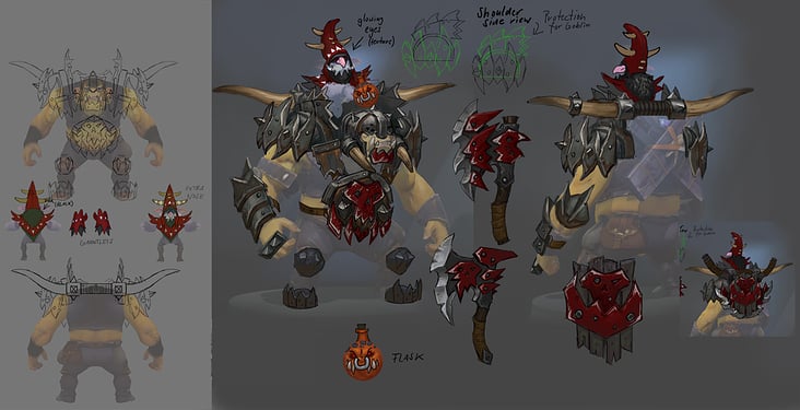 Dota 2 Workshop Concept Art