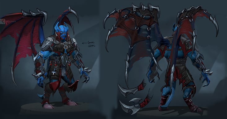 Dota 2 Workshop Concept Art