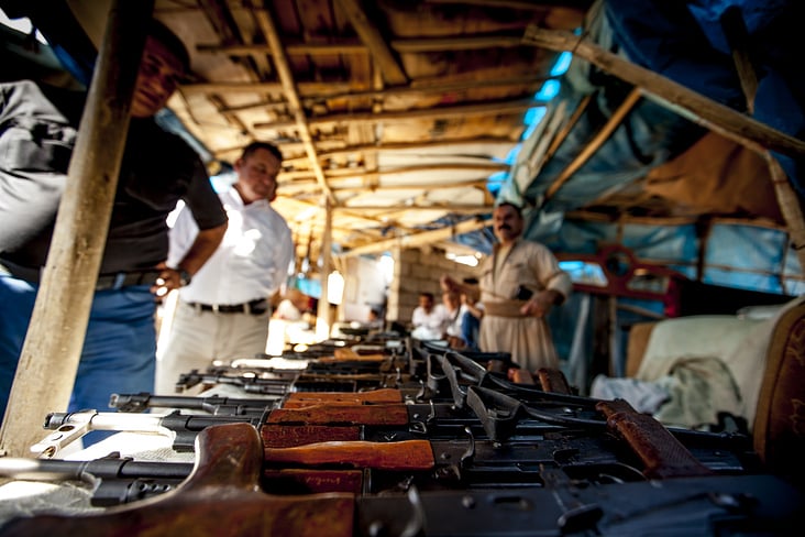 Bazar Ceck – Iraq’s weapon black market