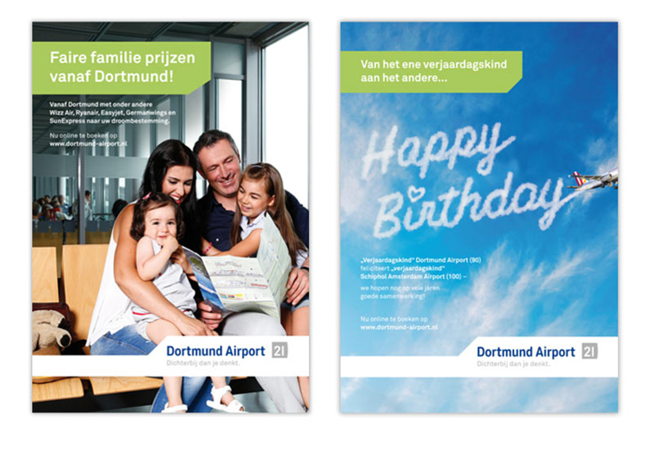 Dortmund Airport – Werbeanzeigen