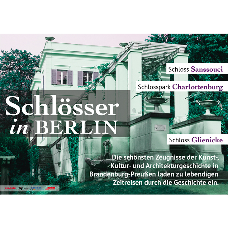 »Schlösser in Berlin« Plakat (Geschichte und Architektur)
