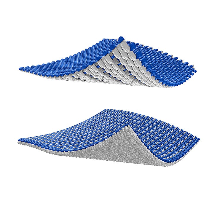 Textilstoffe für Funktionsbekleidung – 3D-Illustrationen