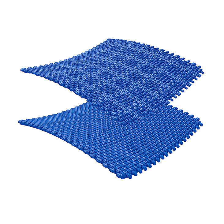 Gewebe-Muster von Textilmaterialien für Funktionsbekleidung – 3D-Illustrationen
