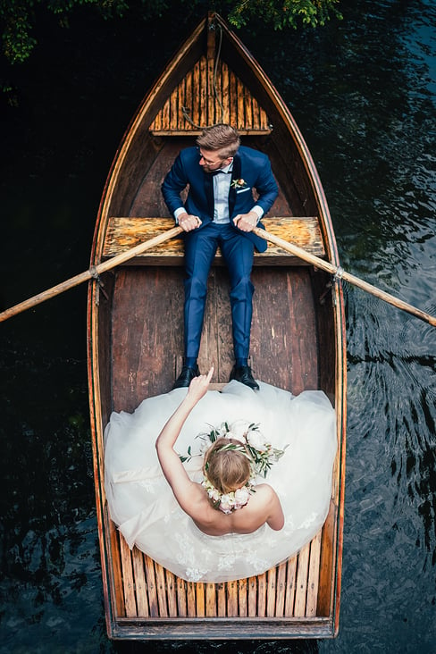 Couple In A Rowboat
