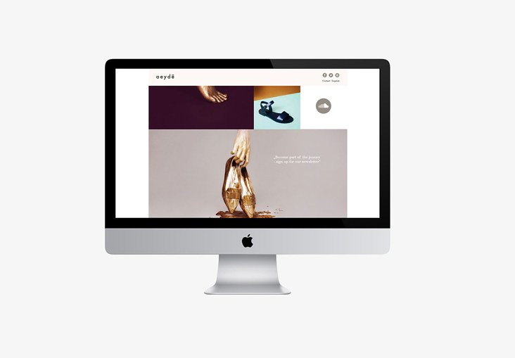 aeyde • webdesign