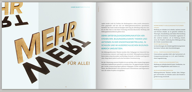 Konzept & Inhalte, Design & Fotos | Corporate Publishing | capito – Bildungskommunikation GmbH