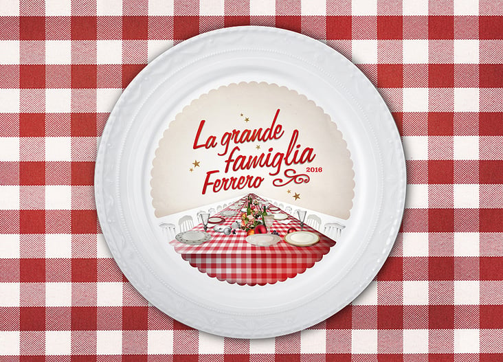 La Grande Famiglia / Ferrero 70th anniversary, edition of 40 artworks, 2016