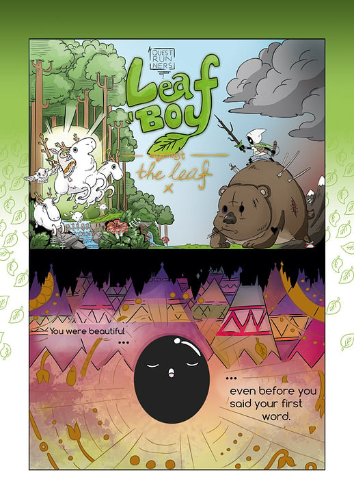 Leafboy against the leaf – Seite 01
