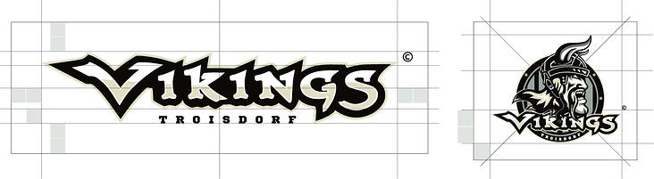 Logodesign für die Vikings Troisdorf