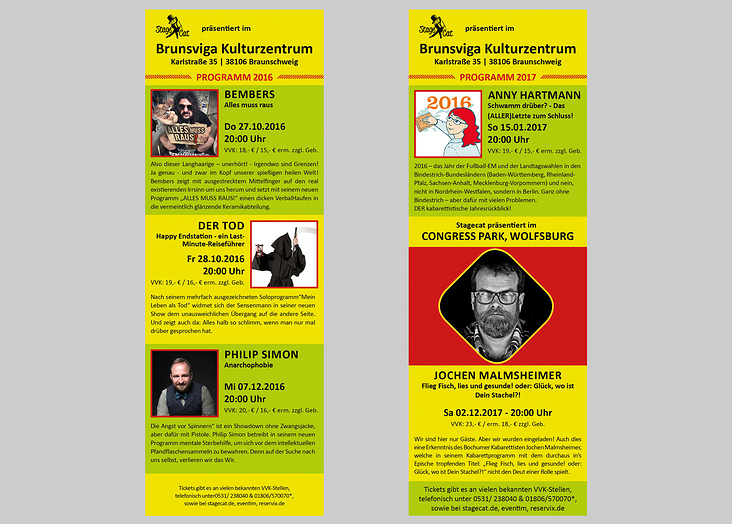 Flyer – Brunsviga Kulturzentrum