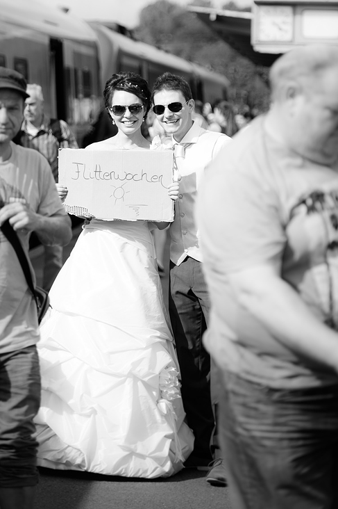 Hochzeitshooting Bahnhof St.Wendel / Saarland