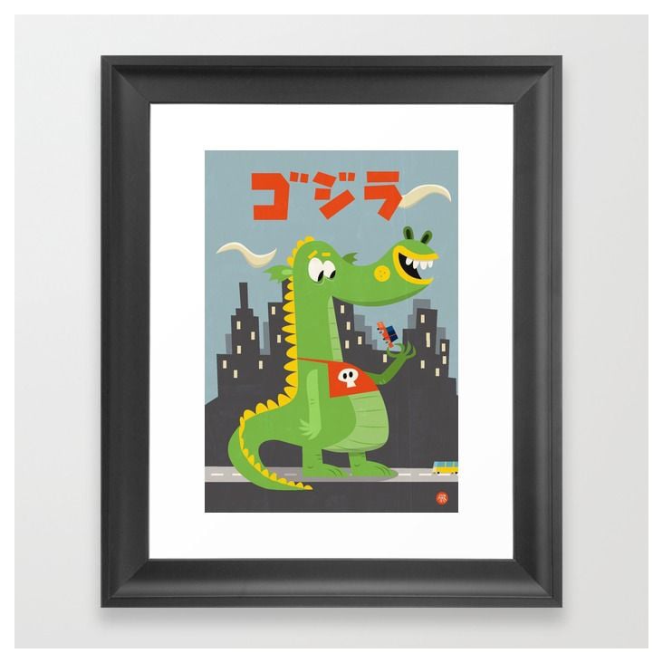 Godzilla! Print