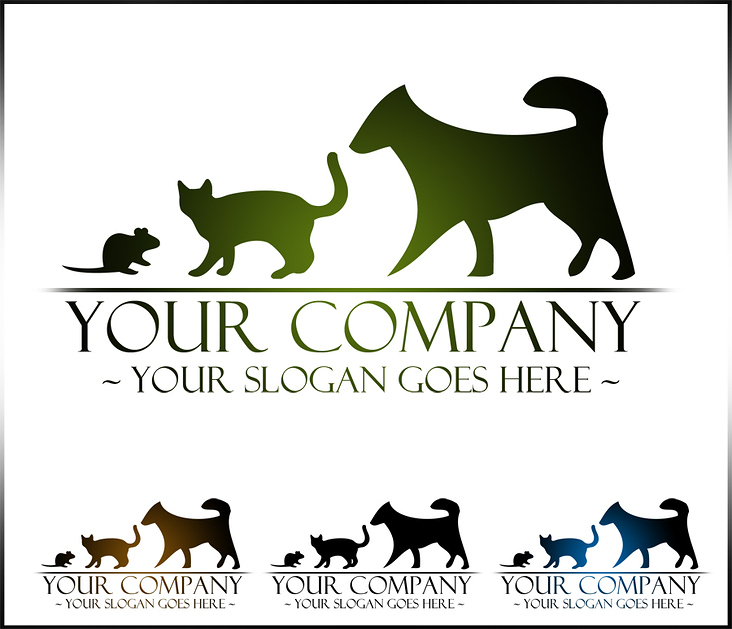 Tierarzt Logo – Freie Arbeit