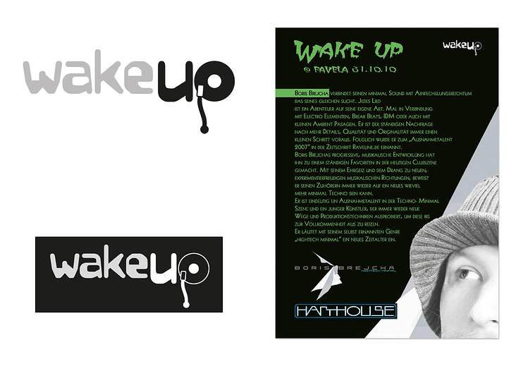 Corporate Design-WakeUp-Flyer