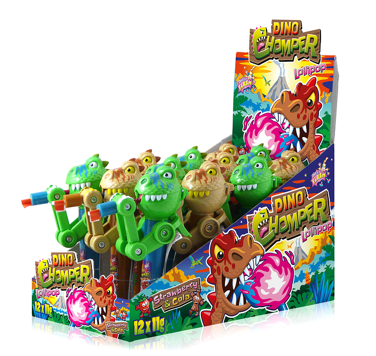 Alex sweets Dino Chomper Display