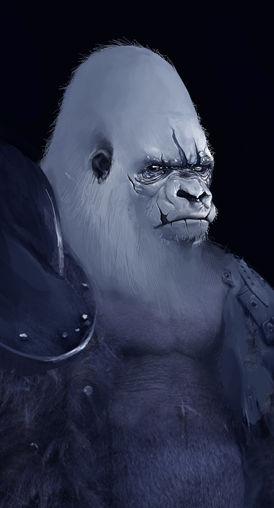 Gorilla, 2015 (Photoshop)