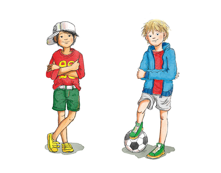 Characterdesign Kinder- und Jugendbuch