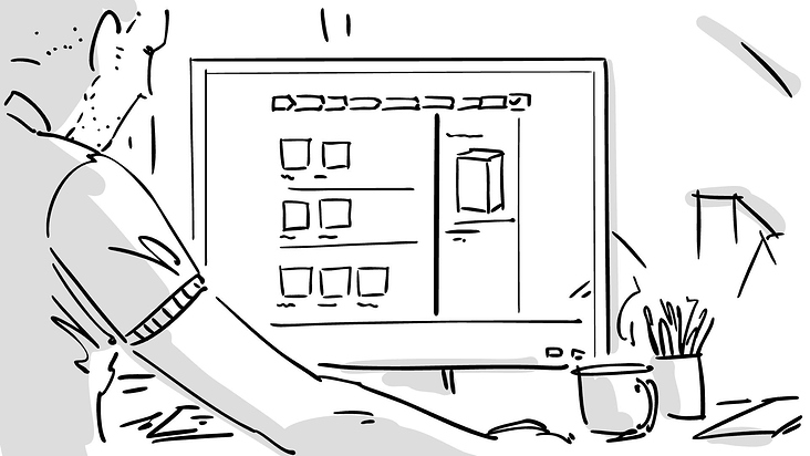 Storyboarding Stilvariation C