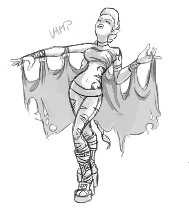 Scribble – Vampire
