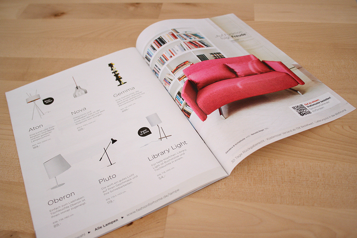 Beileger-Magazin/Katalog