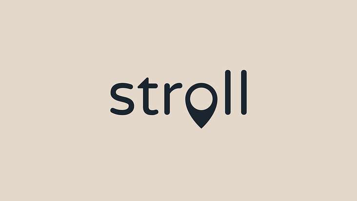 Logo Design und Animation für Navigationssystem „stroll“