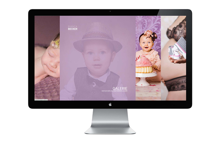 Webdesign + Logo / Babyfotografin