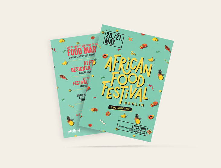 African Food Festival Berlin – Flyer