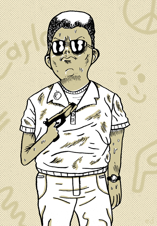 Illustration: Jheri Curl Gangster