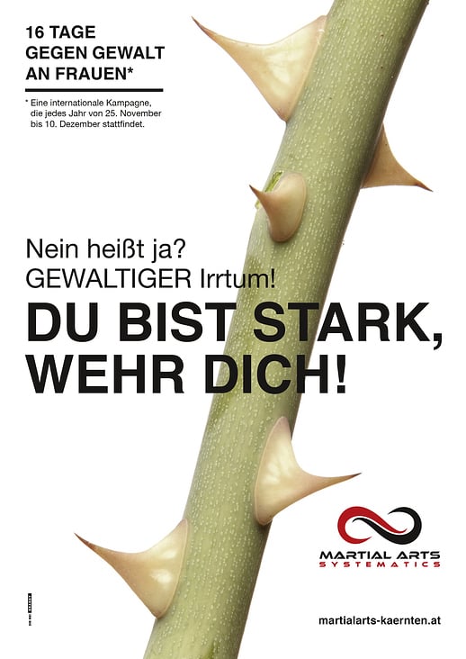 Du bist stark, wehr dich!