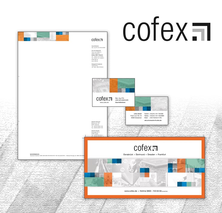 Geschäftspapier – cofex GmbH