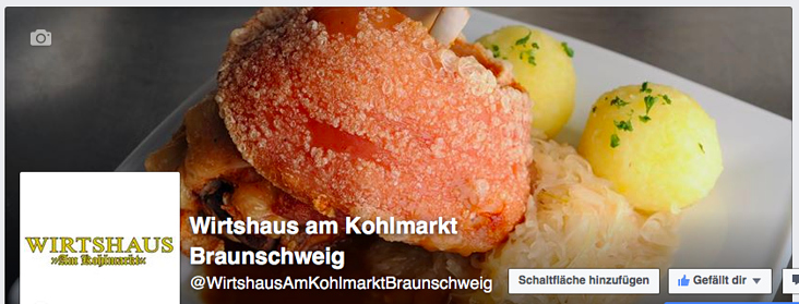 Social Media für ein bayrisches Restaurant, Braunschweig
