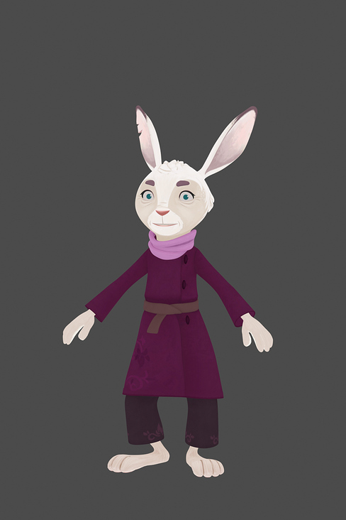 Die Häschenschule – Hermine – Character Modeling/Texturing