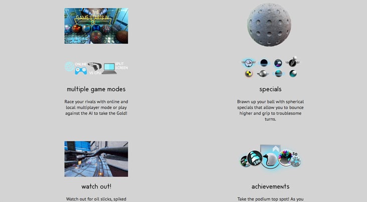 Mindball Play Game Website design and development – Mindball Play features